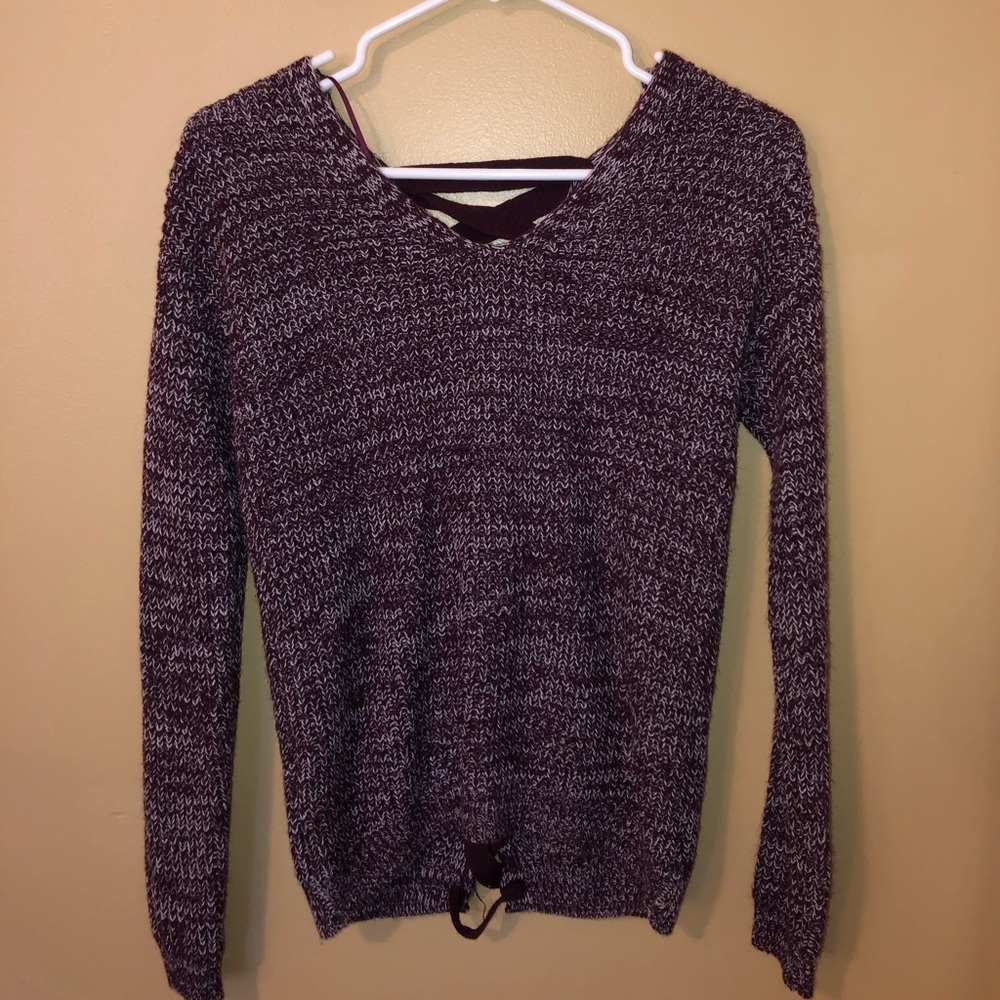 Ladies Crossback Sweater